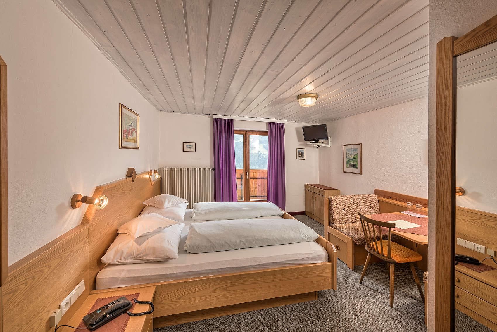 Doppelzimmer mit Südbalkon